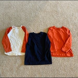 Primary long sleeve t shirts. Size 4-5